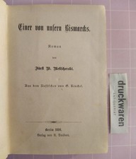 Einer von unsern Bismarcks. Roman. Mestscherski, Fürst W. und G. Keuchel (Übers)