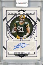 2020 Panini National Treasures Josiah Deguara Rookie Signatures /50