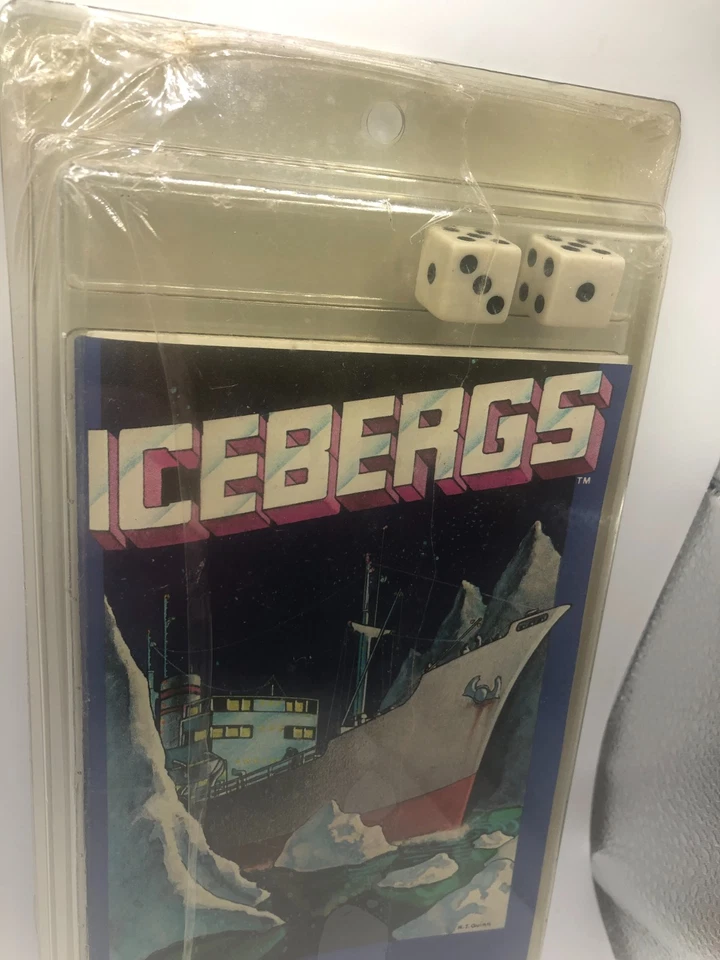 New Sealed Vintage 1982 TSR Hobbies Icebergs #4007 Minigame by Tom Wham - Image 2 of 4
