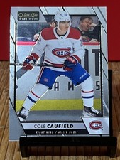 2023-24 O-Pee-Chee Platinum Cole Caufield #135 Montreal Canadiens NHL Hockey  