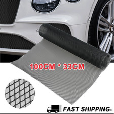 Universal40x13 Car Grill Mesh-aluminum Alloy Grille Insert Bumper Rhombic Hole