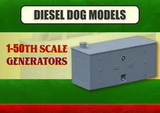 1/50 Scale large generator, showman, funfair,fairground, OO Gauge