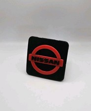 Nissan Suv Truck Black And Red Tow Hitch Coverplugcap For 2 Receivers