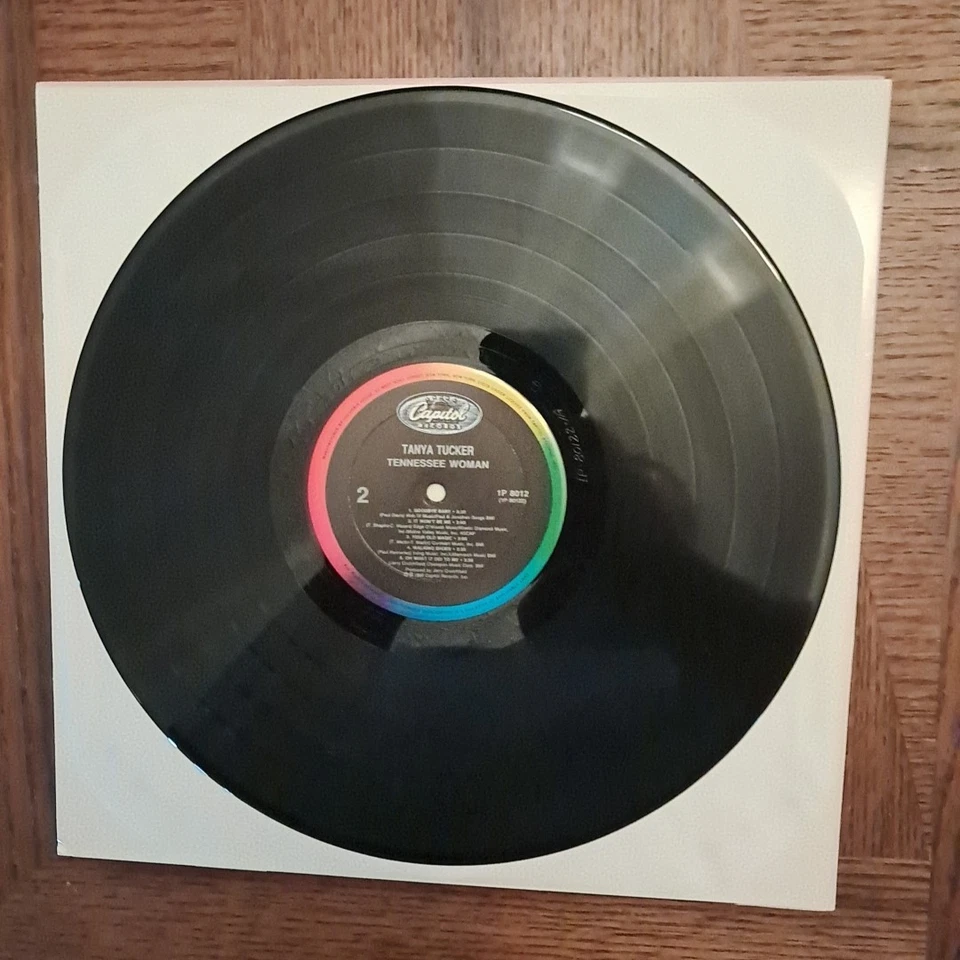 Tanya Tucker Tennessee Woman LP 1990 Capitol 1P 8012 in Great Shape NM!!! - Image 4 of 4