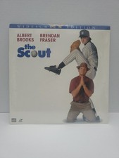 The Scout Laserdisc  Brendan Fraser, Albert Brooks  Factory Sealed, Vtg New