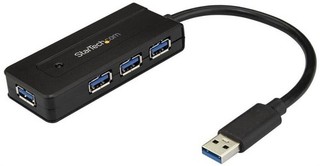 StarTech USB HUB 4PT USB 3.0 Charge Port Black (Gebraucht)