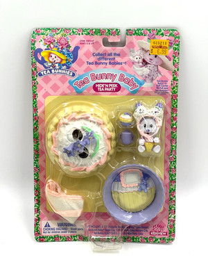 TEA BUNNIES SLEEPY BLUEBELL GIGGLES BABY HIDE'N PEEK TEA PARTY KIDSVIEW