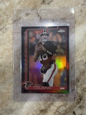 2025 Topps Chrome Football Kirk Cousins Black /10 Falcons