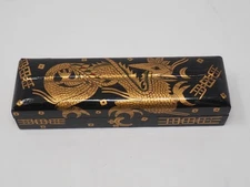 Japanese Lacquer Incense Holder Dragon Design 20cm Traditional Art