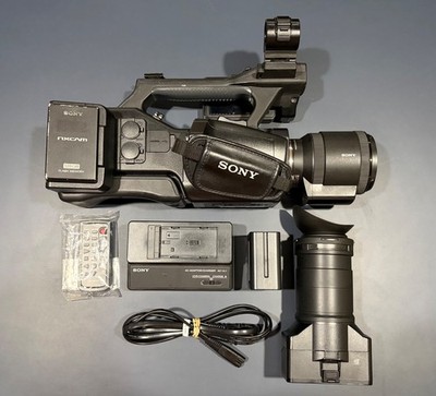 Sony NEX-EA50U Camcorder with SELP18200 18-200mm Servo Zoom Lens and 128GB FMU