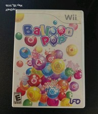 UFO Interactive Balloon Pop Nintendo Wii 2007 Puzzle Game E NTSC-U/C Manual