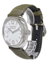 Panerai Radiomir PAM 1384 Steel White Dial 45mm Manual Watch B/P '24 PAM01384 12