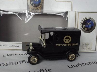 Lledo LP06022, Model T Ford Van, Terry Printing Group