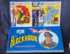 Hasbro GI JOE BLACKHAWK FIGURE WITH 2 UNIFORMS & THE MILITARY LIMITED EDITION
