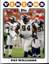 Pat Williams 2008 Topps Football Minnesota Vikings