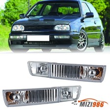 Nebelscheinwerfer Set für VW Golf 3 1991-1998 Scheinwerfer Vorne Klarglas
