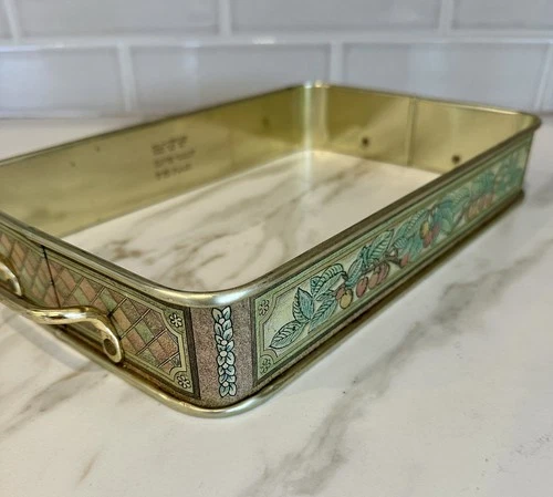 Vintage Pyrex Corning Glass Works Metal Caddy Baking Casserol Dish Holder #232