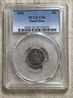 1856 SEATED LIBERTY DIME SMALL DATE PCGS G06 Good Type Coin