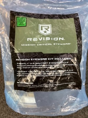 RFI REVISION EYEWEAR KIT, (SIZE: REG, HA401S, 3 pairs, MCN 4240-01-F00-4173)