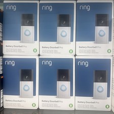 Ring Battery Video Doorbell Camera Pro Security Camera RRP £199.99 Night Vision.