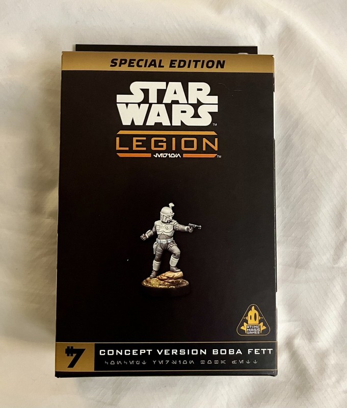 Gen Con 2026 Exclusive Star Wars: Legion Concept Boba Fett Special Edition