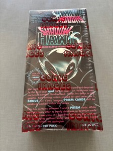 1993 ShadowHawk Trading Card Box Comic Images Sealed – 48 Packs