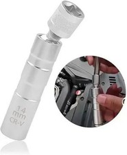 14mm Magnetic Spark Plug Socket with 12-Point Thin Wall, 3/8" Drive and 360 Sw