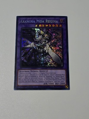 Azamina Moa Regina MP25-EN105 Yugioh TCG Prismatic Secret Rare NM