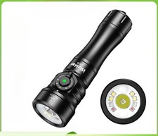 3600lm Flashlight 21700 Rechargeable Diving Light with Rotary Magnetic Switch