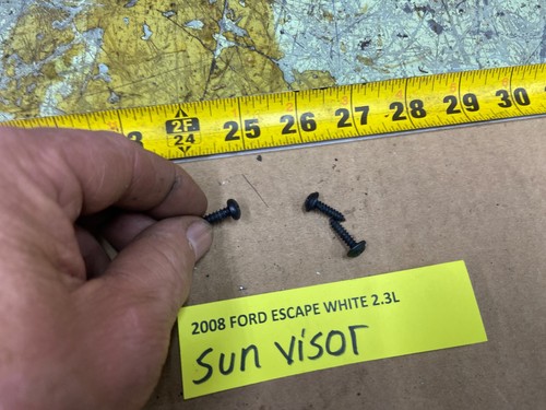 08-12 ESCAPE SUN VISOR SCREWS SET OF 3 - Picture 10 of 11