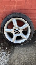 MINI 17" Inch R110 Silver 5 Star Pace Alloy Wheel & Tyre 6777960 R53 R56 R55 R57