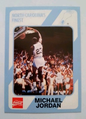 Michael Jordan North Carolina Finest Collegiate Collection 1989 No.16 Card Neu