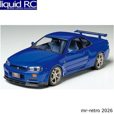 Tamiya USA TAM24210 1/24 Nissan Skyline Gt-R V-Spec (R34) Plastic