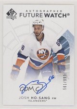 2017-18 SP Authentic Auto Future Watch 561/999 Josh Ho-Sang #130 Auto 08r9