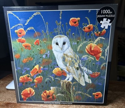 Neu Otter House Watching & Waiting Owl Puzzle 1000 Teile