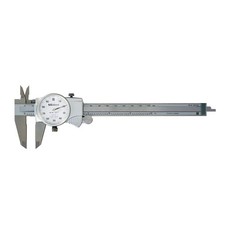505-742J Dial Caliper, 0-6" Range, 0.001" Accuracy, 0.1"/Rev, Smooth Dial Mov...