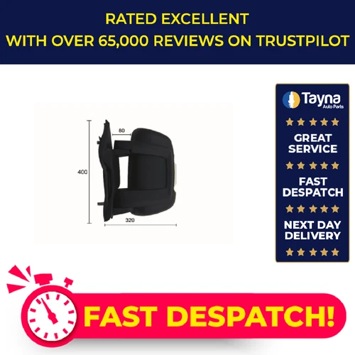 Door / Wing Mirror fits CITROEN RELAY 2.0D Left 15 to 19 N/S Passenger Side Apec