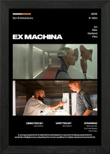 Ex Machina Movie Poster Framed Wall Art Poster Canvas Print Picture