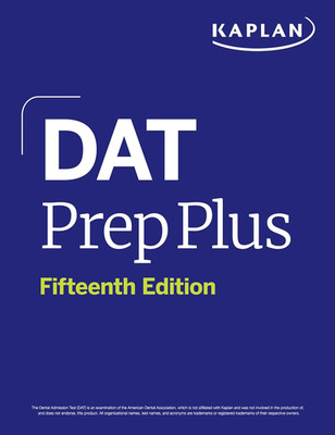 DAT Prep Plus, Fifteenth Edition (2026): Includes 12 Pages of Full Color Study S