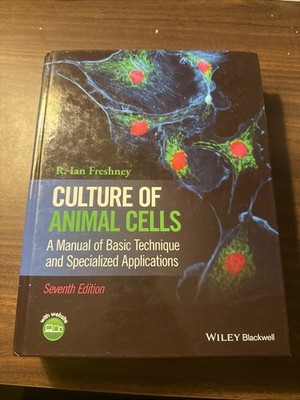 Culture of Animal Cells by R. Ian Freshney (Hardback, 2016)
