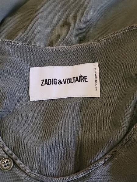 Women Zadig & Voltaire Sweater Khaki Cotton 38 / M