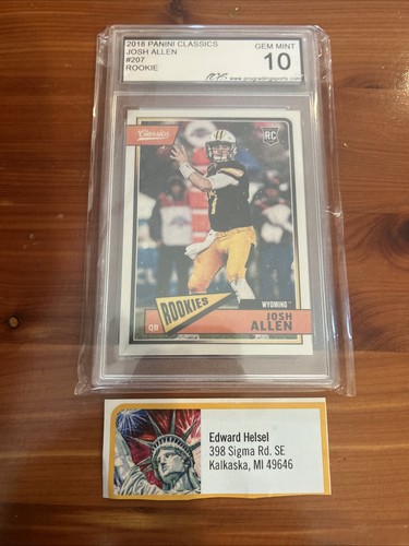 Josh Allen Rookie 10
