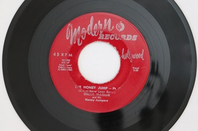 7'' OSCAR MCLOLLIE & HIS The Honey Jump 45X902 Modern Recor US