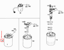 MERCEDES-BENZ VITO Tourer W447 Kraftstofffilter A6510903252 NEU ORIGINAL