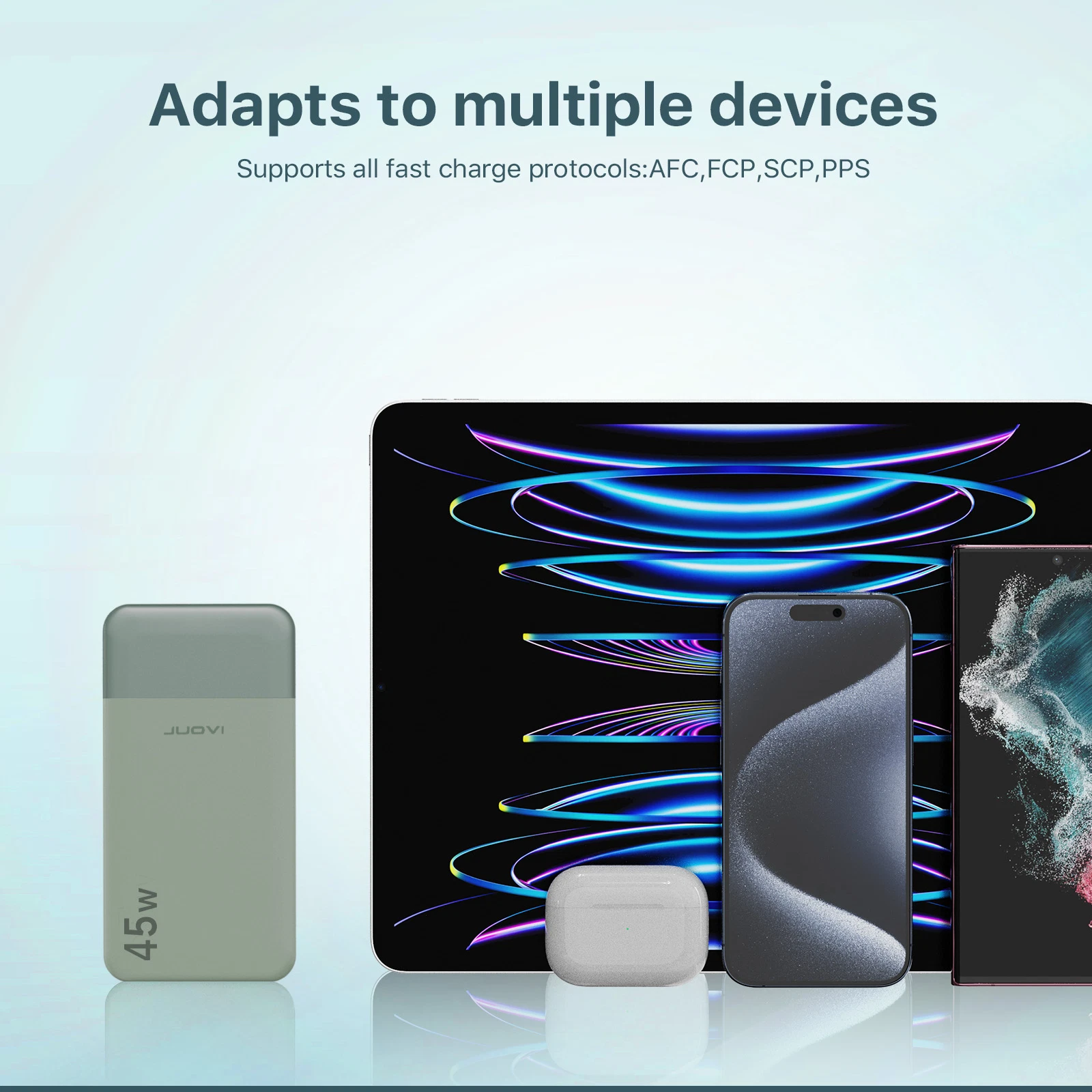 45W PD Portable Power Bank 20000mAh Charging External Battery Charger For Phone - product detail image 5