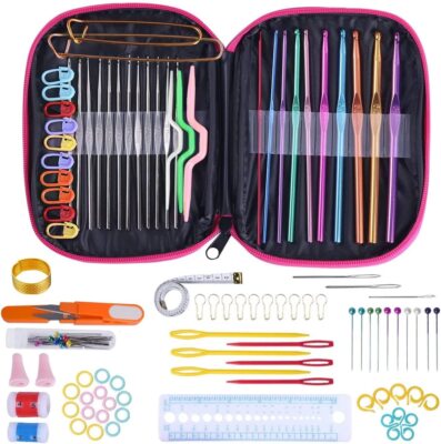 Häkelnadel Set Häkelhaken Häkelnadelset Häkeln Nadeln Ergonomisch Anfänger ProCO