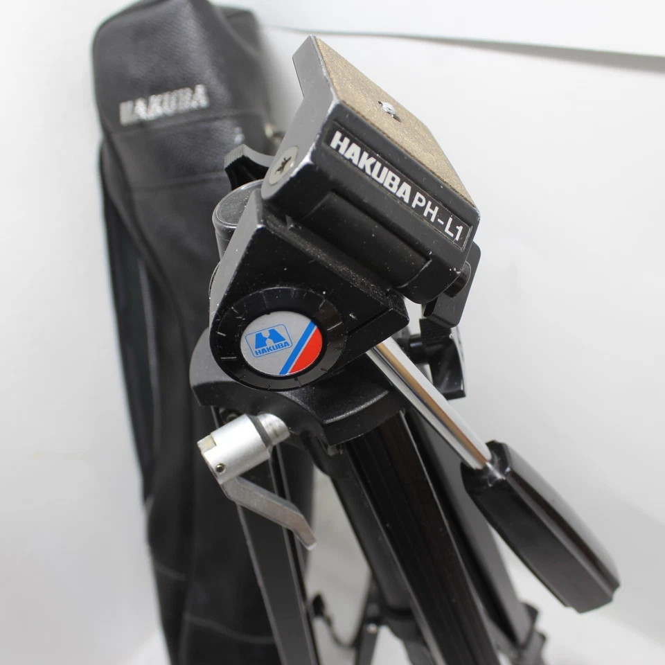 Hakuba HLB-3S & PH-L1  Camera Tripod Set W/ Bag - Image 2 of 4