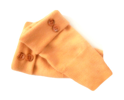 FINGERLESS GLOVES ORANGE MERINO WOOL CASHMERE ONE SIZE S M L OS WOMEN'S LADIES
