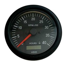 Vdo Cockpit International Gen Ii 4k Rpm Tach With Hourmeter 333-93500 Vdo Cockpit International Gen Ii 4k Rpm Tach With Hourmeter 333-93500
