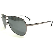 Brooks Brothers Sunglasses BB4013-S 1628/6G Shiny Gunmetal Frames Gray Lenses